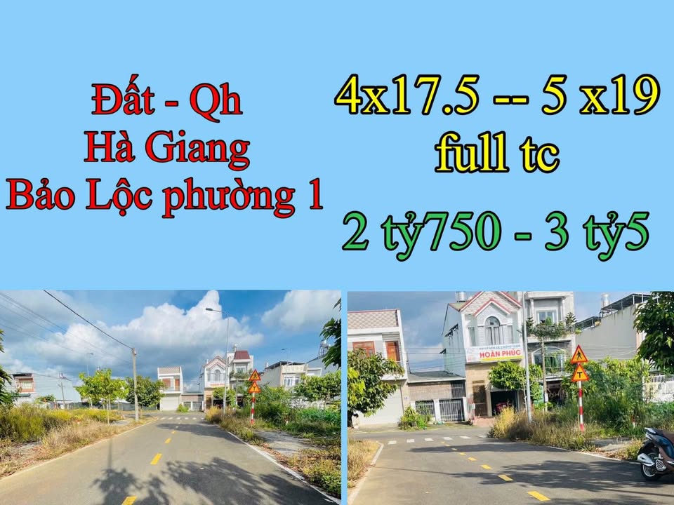 Đất nền phường 1 Bảo Lộc 70m² giá 2.75 tỷ - Sổ hồng chính chủ, đầu tư sinh lời!