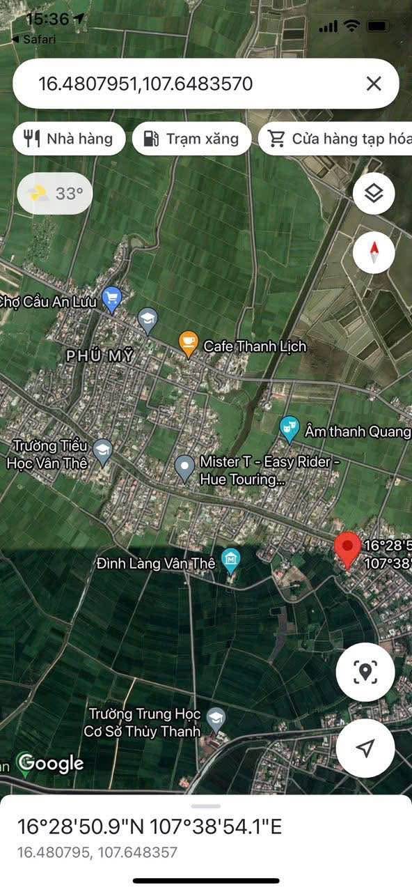 Đất Vân Thê, Thủy Thanh 197m² giá 1.5 tỷ - Đầu tư sinh lời ngay!