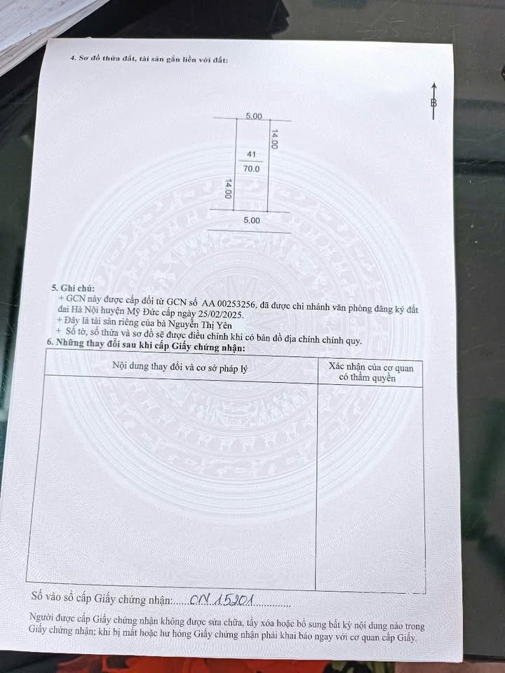 Đất nền Hợp Tiến, Mỹ Đức 70m² giá 2 tỷ - Cơ hội đầu tư hấp dẫn!