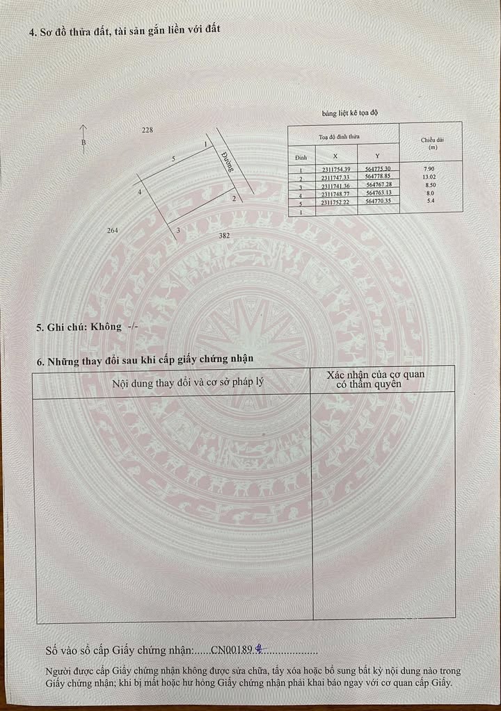 Đất Vô Ngại - Đường Hào 109m² giá 1.852 tỷ - Nhà cấp 4 đẹp, sẵn sàng ở ngay!