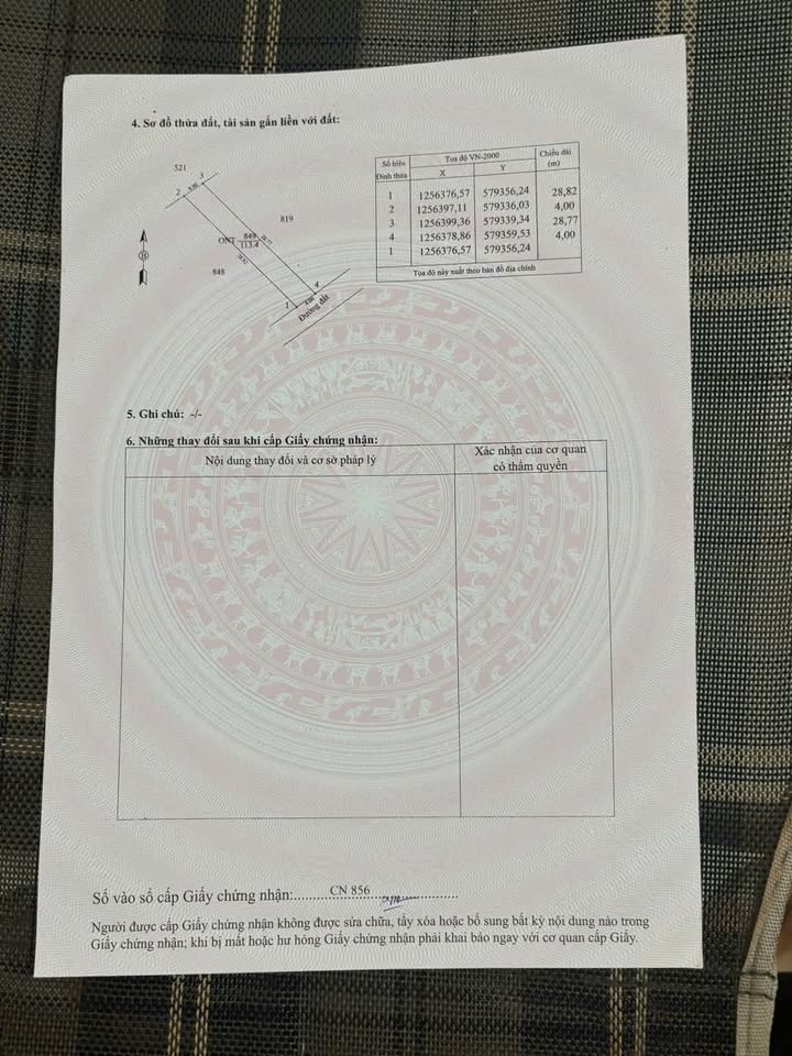 Đất thổ cư Tân Định Dương Minh Châu 112m² giá 189 triệu - Sổ đỏ chính chủ!