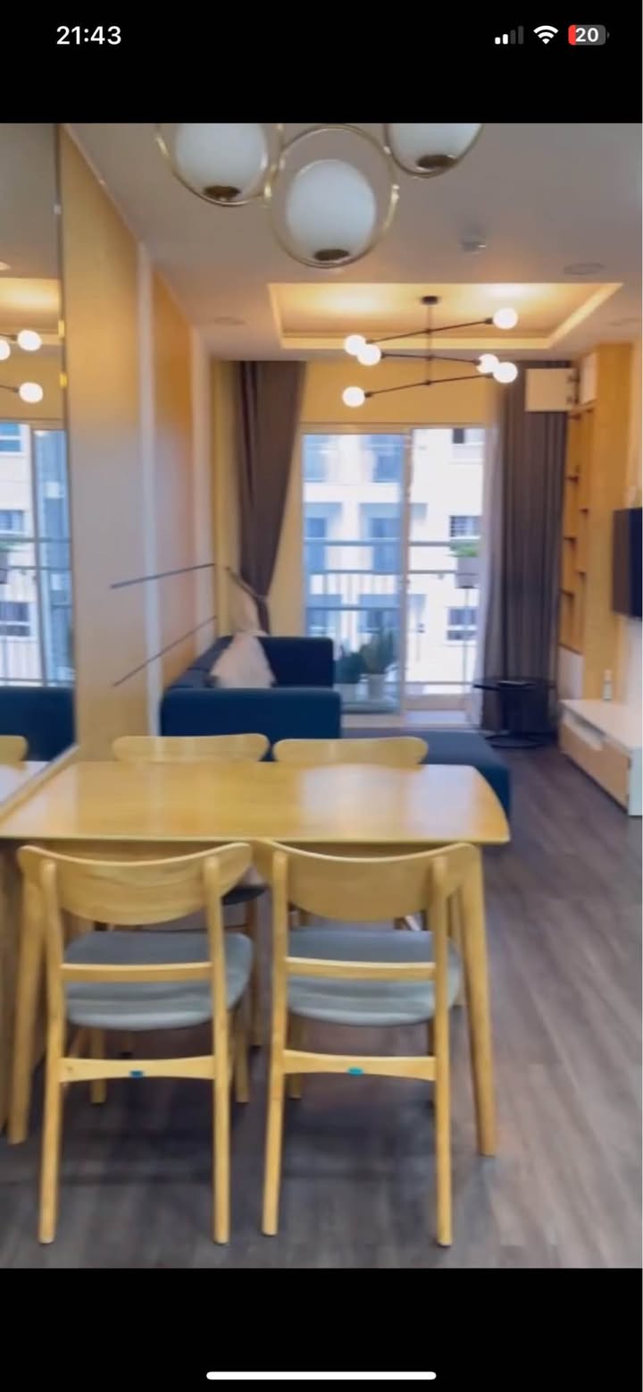 Căn hộ chung cư Hoàng Quân Vĩnh Hòa 59m² giá 6.5 triệu - Full nội thất đẹp