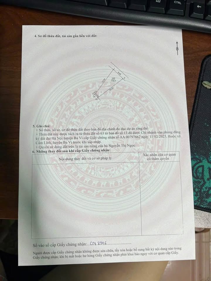 Đất thổ cư 116m² tại Bất Bạt, Ba Vì giá chỉ 200 triệu - Đường ô tô vào tận nơi!