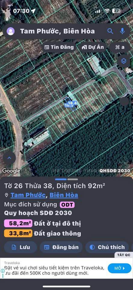 Đất nền đẹp tại Tam Phước, Biên Hòa - Sổ đỏ chính chủ - Giá đầu tư chỉ từ 800 triệu!