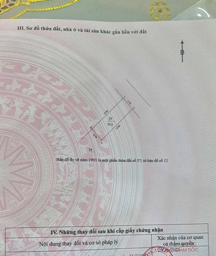 Đất Long Biên 71m² giá 8 tỷ - Sổ đỏ chính chủ, ô tô vào tận nhà!