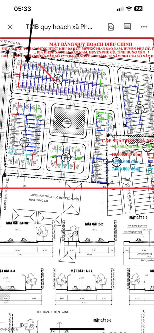 Đất nền Khu dân cư mới Phan Sào Nam 100m² giá 2.2 tỷ - Cơ hội đầu tư hấp dẫn!