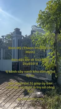 Đất nền Bình Mỹ, Củ Chi 170m² giá 2.85 tỷ - Vị trí vàng gần vành đai 3!