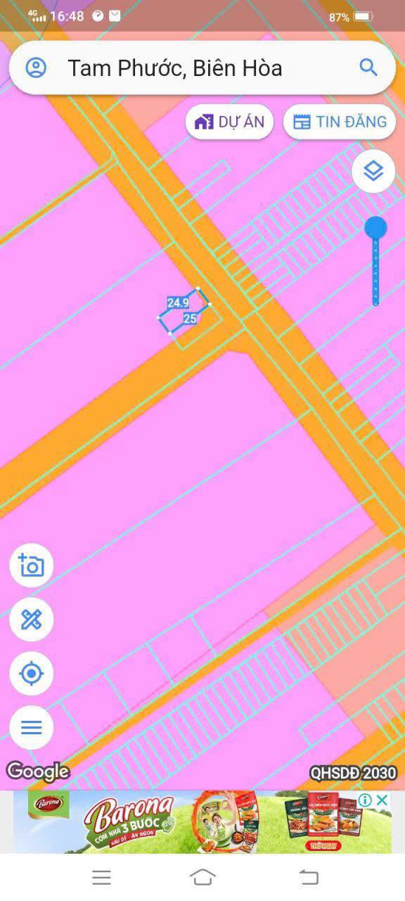 Đất nền mặt tiền Mai Chí Thọ, phường Tam Phước, 250m² giá chỉ 2.3 tỷ - Cơ hội đầu tư tuyệt vời!