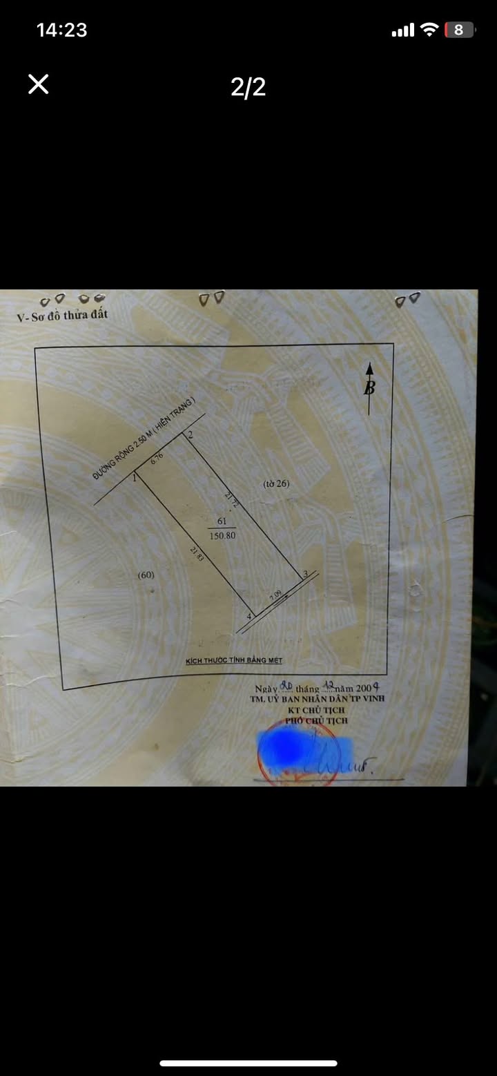 Nhà riêng Vinh 150m² giá 6 tỷ - Đường rộng ô tô tránh nhau thoải mái!