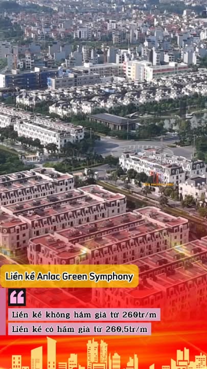 Nhà Liền Kề Anlac Green Symphony Hoài Đức 95m² - Kiến trúc Tân Cổ Điển đẳng cấp!