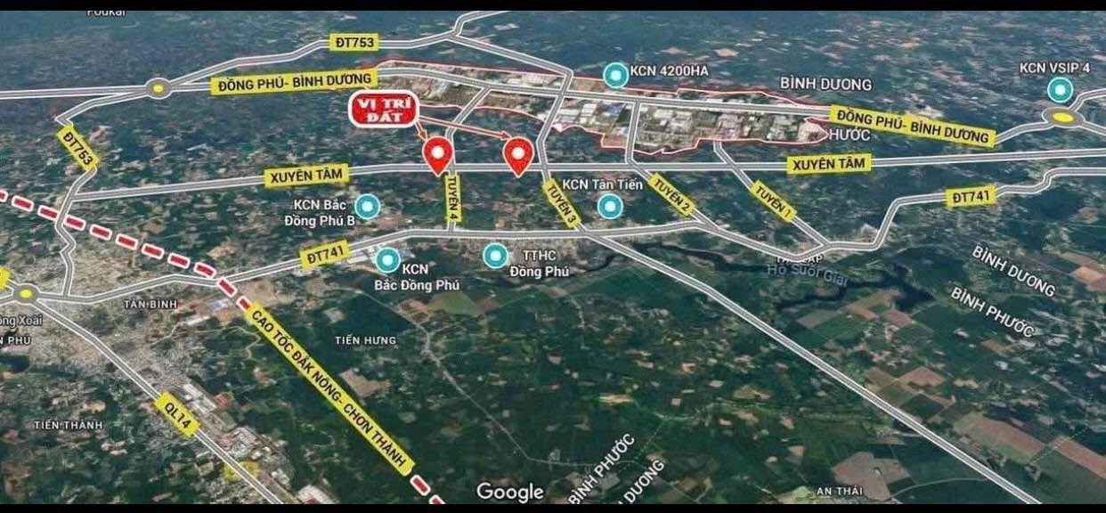 Đất nền Đồng Phú 200m² giá chỉ 470 triệu - Sổ hồng riêng giao ngay!