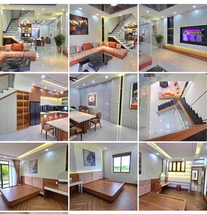 Nhà 3 tầng Nha Trang 100m² giá 8.65 tỷ - Thiết kế hiện đại, full nội thất!