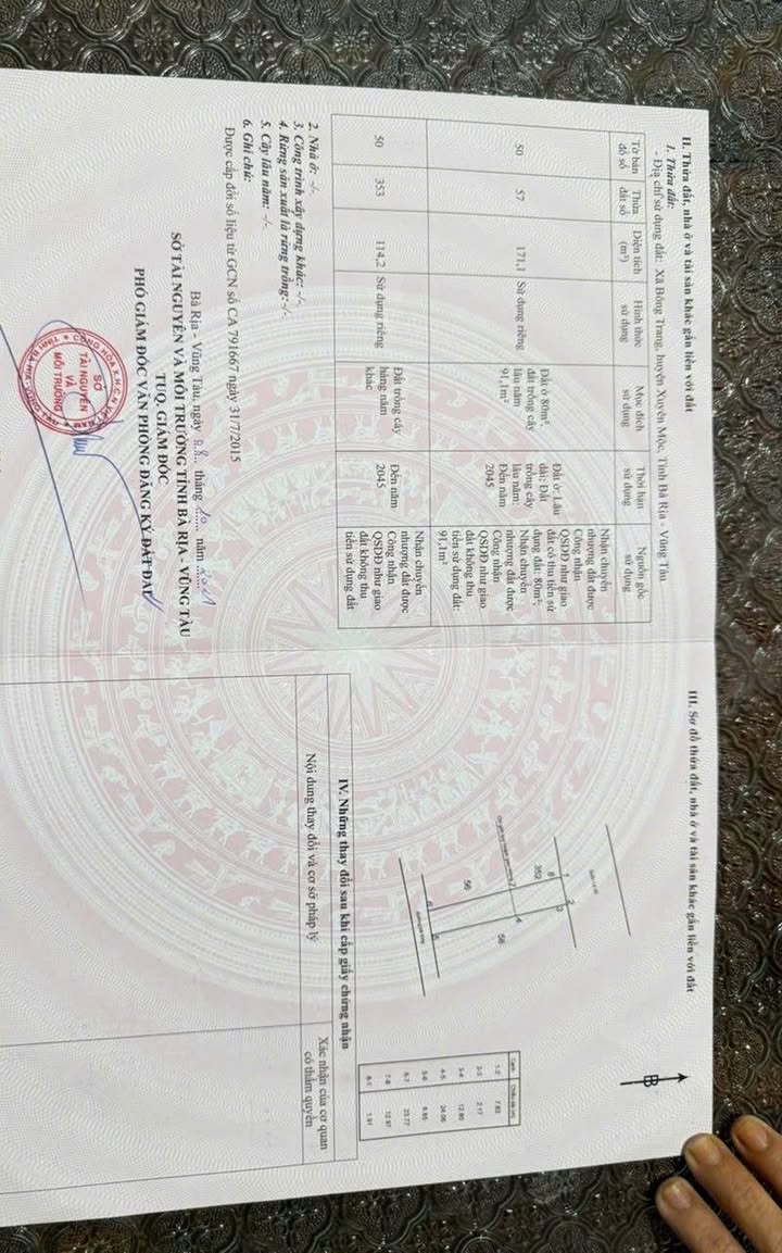 Nhà cấp 4 2 mặt đường xã Bông Trang 259m² giá 2.6 tỷ - Đầu tư sinh lời ngay!