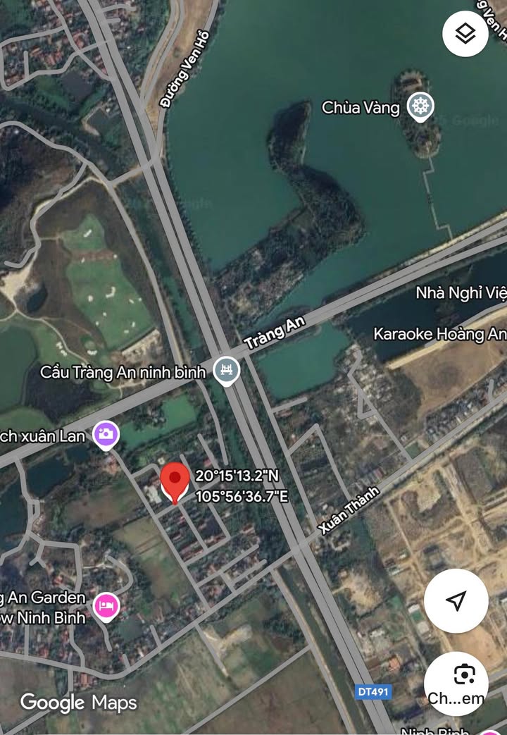 Đất nền 2 mặt tiền KDC Đồng Sí - Ninh Xuân 161m² giá 8 tỷ - Cơ hội đầu tư hiếm có!