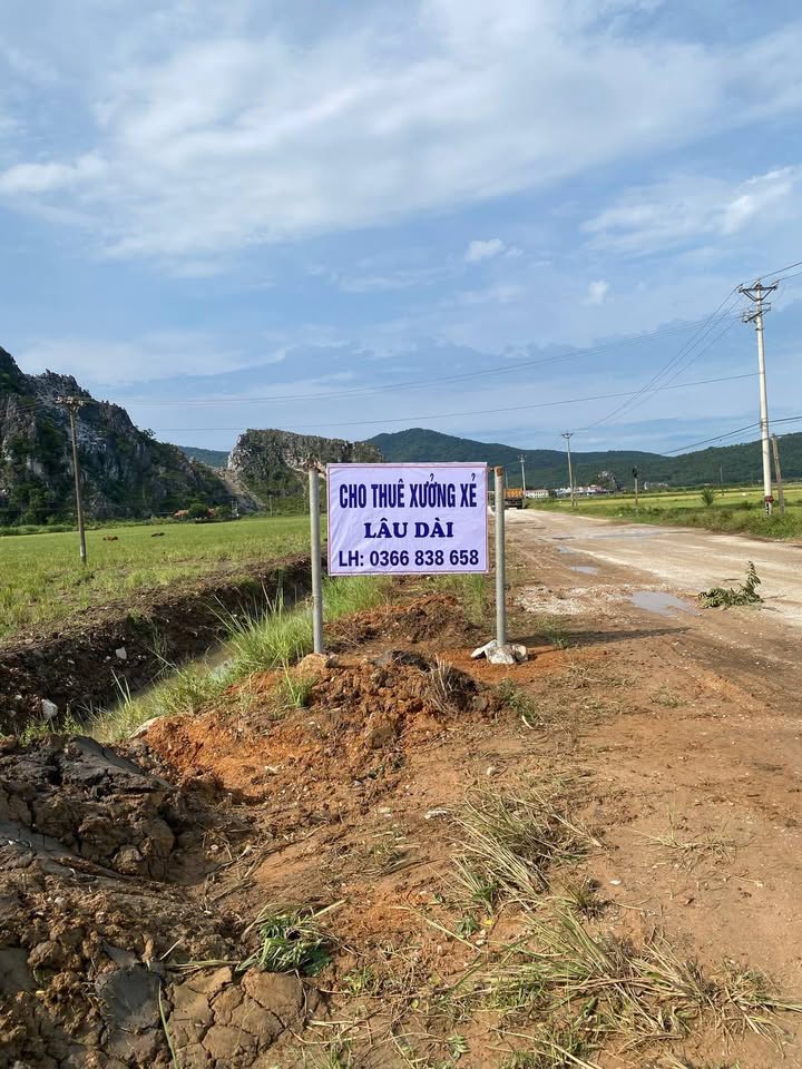 Nhà xưởng cho thuê tại Tống Sơn, Thanh Hóa, 4725m² - Hạ tầng hoàn thiện, xe tải vào tận nơi!