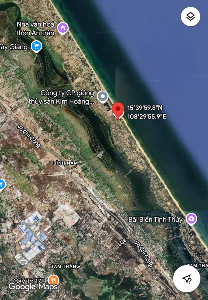 Đất Biển Bình Nam 3800m² giá chỉ 1 tỷ - Cơ hội đầu tư tuyệt vời!