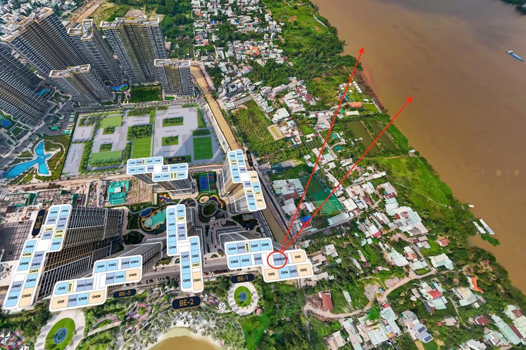 Căn hộ 1PN The Beverly Vinhomes Grand Park 53m² giá 3.8 tỷ - View Sông Đồng Nai tuyệt đẹp!