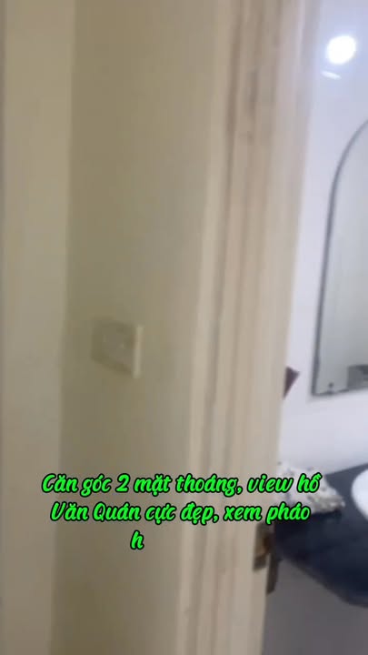 Căn hộ HTT Tower Hà Đông 85m² giá 9 triệu - View hồ Văn Quán tuyệt đẹp!