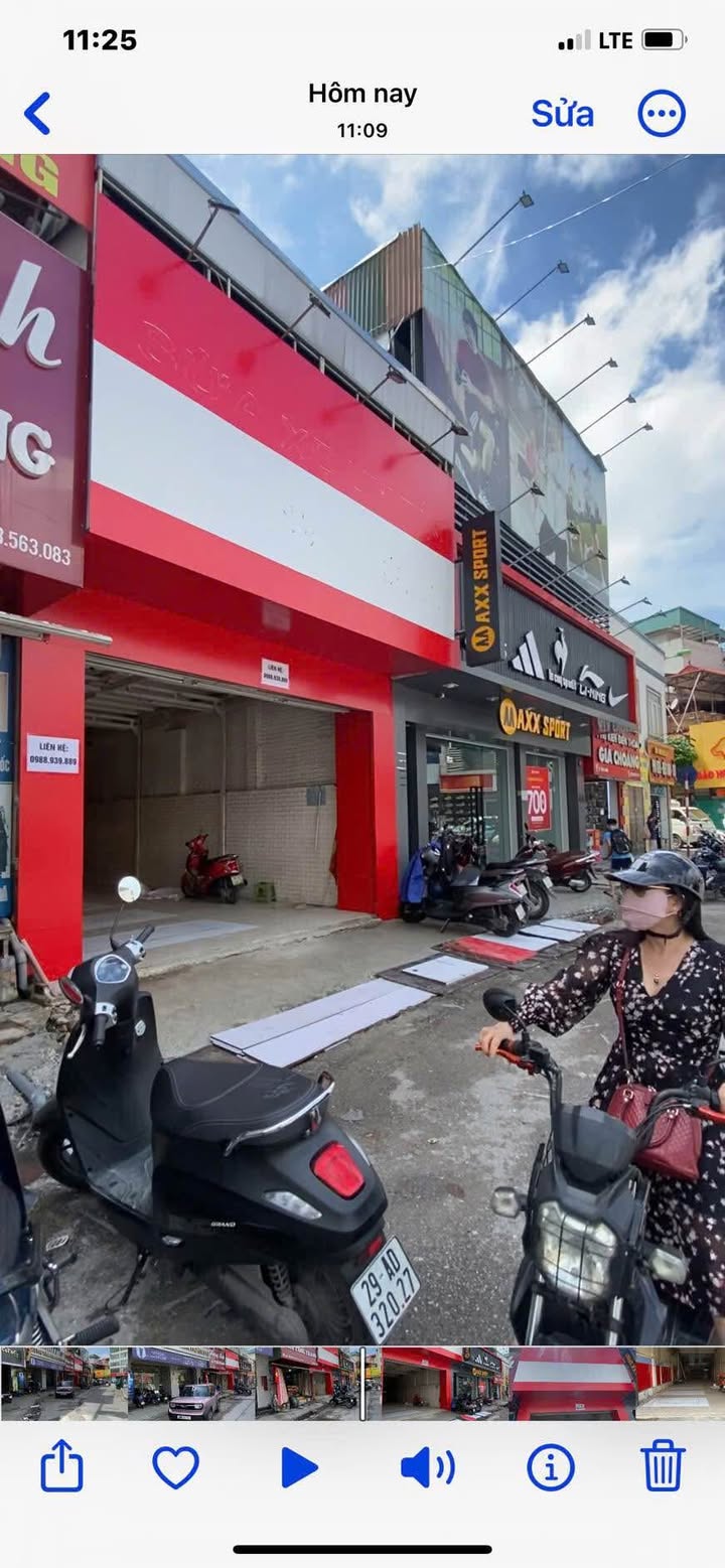 Mặt bằng kinh doanh cho thuê tại số 4 Tân Mai, 100m² - Giá 65 triệu/tháng