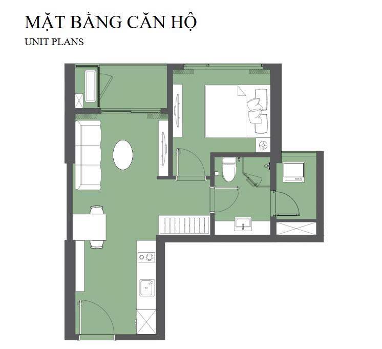 Căn hộ Lumiere Evergreen 40m² giá 1.7 tỷ - Chủ nhà gửi bán gấp!