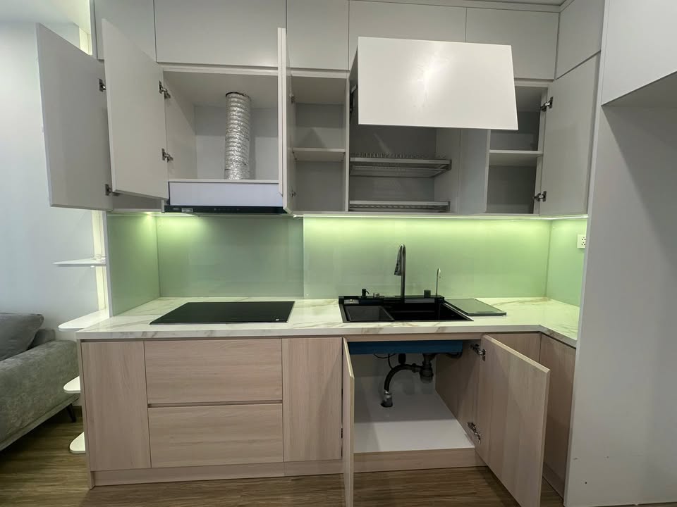 Căn hộ Vinhomes Smart City Tây Mỗ 1PN giá 10 triệu - Full nội thất, view bể bơi tuyệt đẹp!