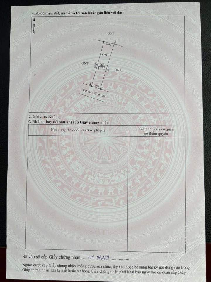 Bán lô đất chính chủ tại xã Tu Vũ, Thanh Thủy, Phú Thọ 137m² - Vị trí đẹp gần khu nghỉ dưỡng