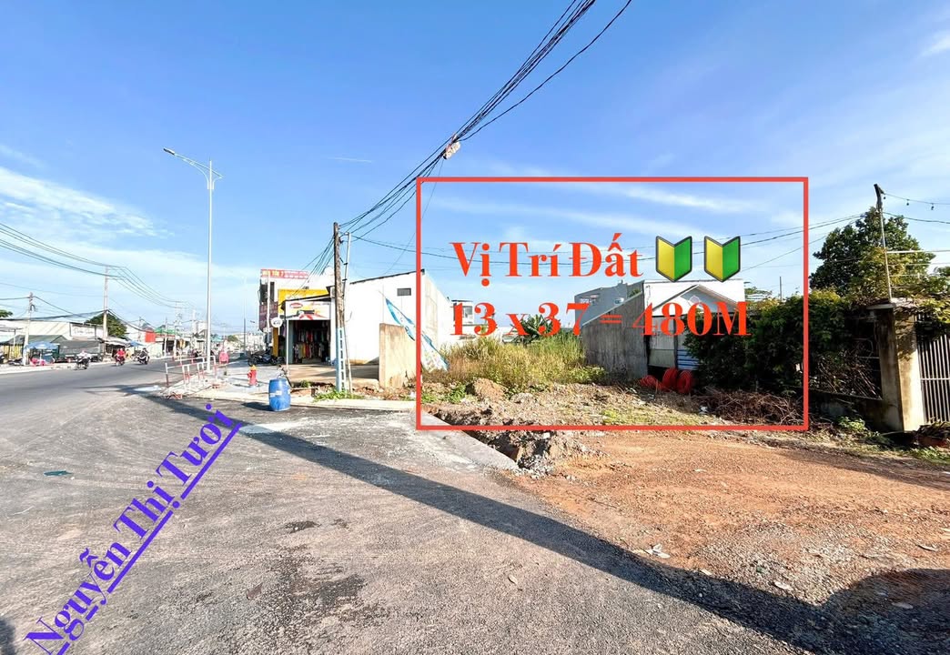 Đất thổ cư Dĩ An 480m² giá chỉ 12 tỷ - Gần Trường Cấp 2 Tân Bình!