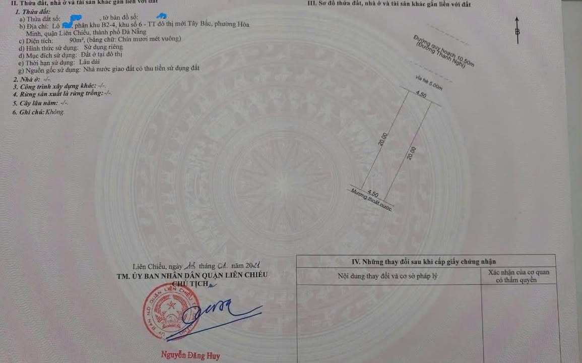 Đất mặt tiền đường Thanh Nghị 90m² giá 6 tỷ - Kinh doanh tuyệt vời!