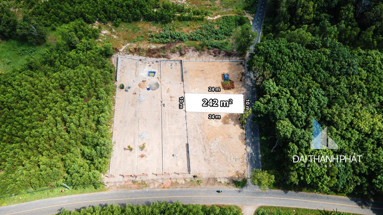 Đất Phước Hải 242m² giá thương lượng - Sổ đỏ chính chủ, View núi Minh Đạm tuyệt đẹp!