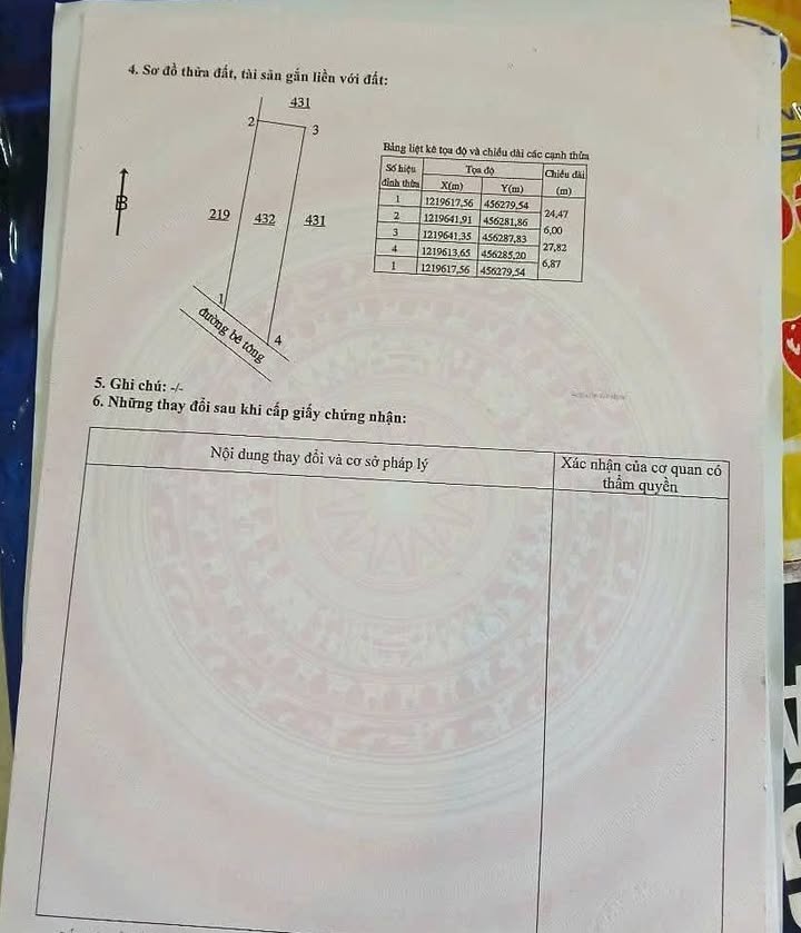 Đất thổ cư 156m² xã Hàm Chính, huyện Hàm Thuận Bắc - Giá chỉ 350 triệu!