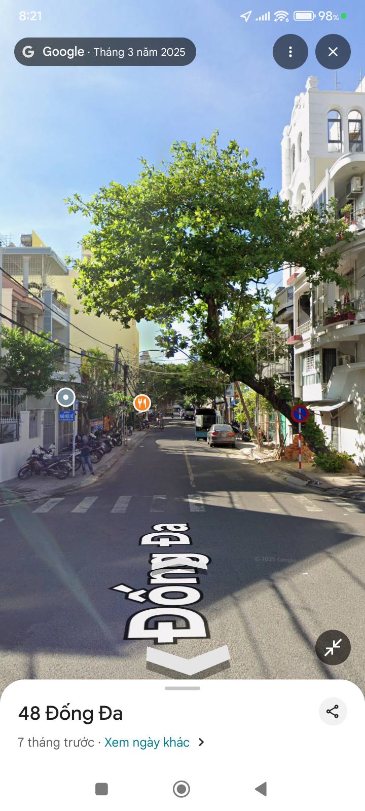 Nhà cho thuê 3 tầng 100m² mặt tiền đường Đống Đa - Phù hợp kinh doanh