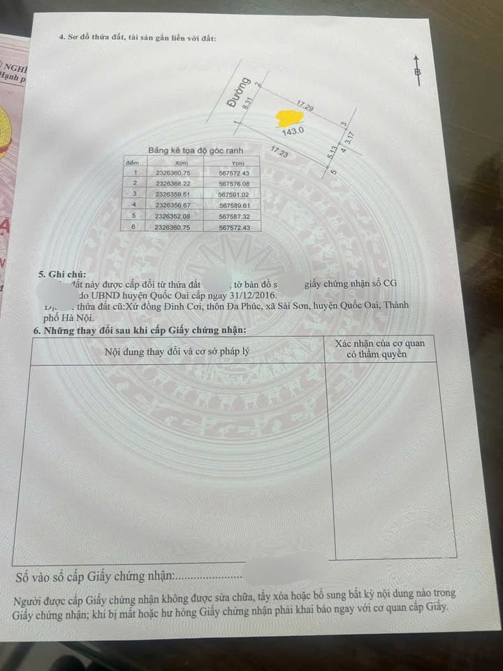 Đất nền Sài Sơn 143m² giá chỉ vài trăm triệu - Cơ hội đầu tư hot!