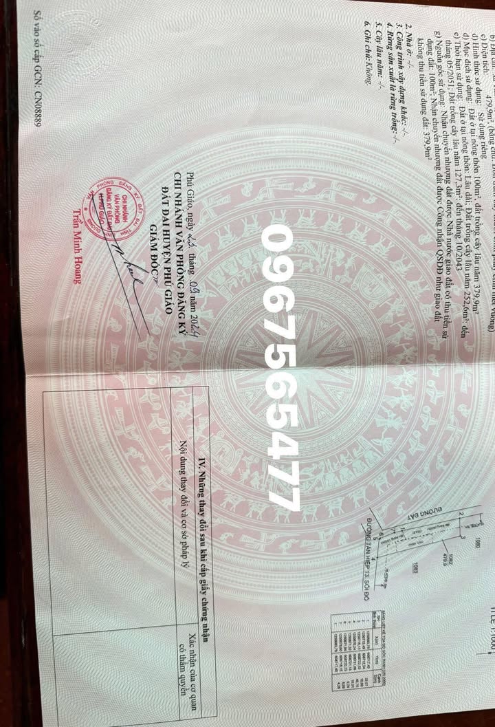 Đất nền Tân Hiệp, Phú Giáo 500m² chỉ 800 triệu - Pháp lý rõ ràng, mặt tiền đường nhựa!