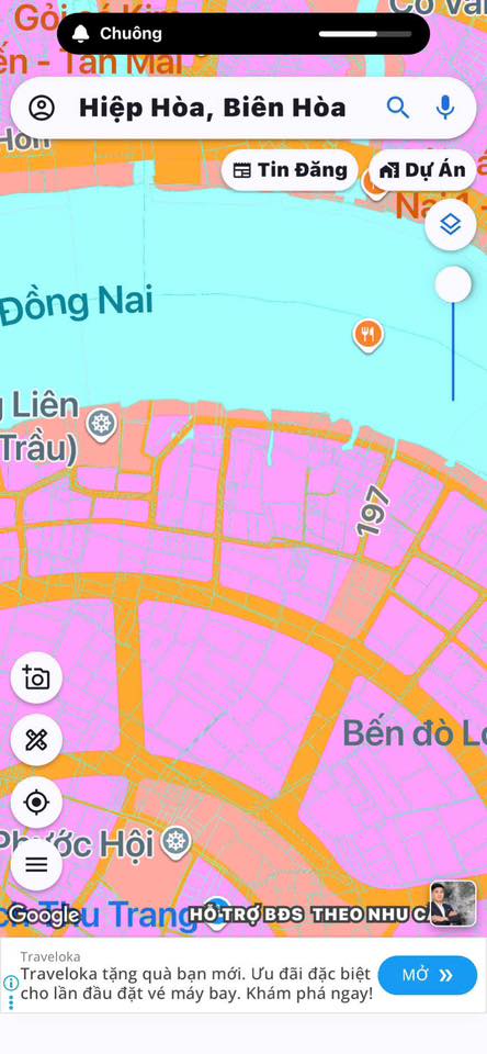 Đất nền hai mặt tiền Hiệp Hoà, Biên Hòa 1.700m² - Sẵn sàng đầu tư!