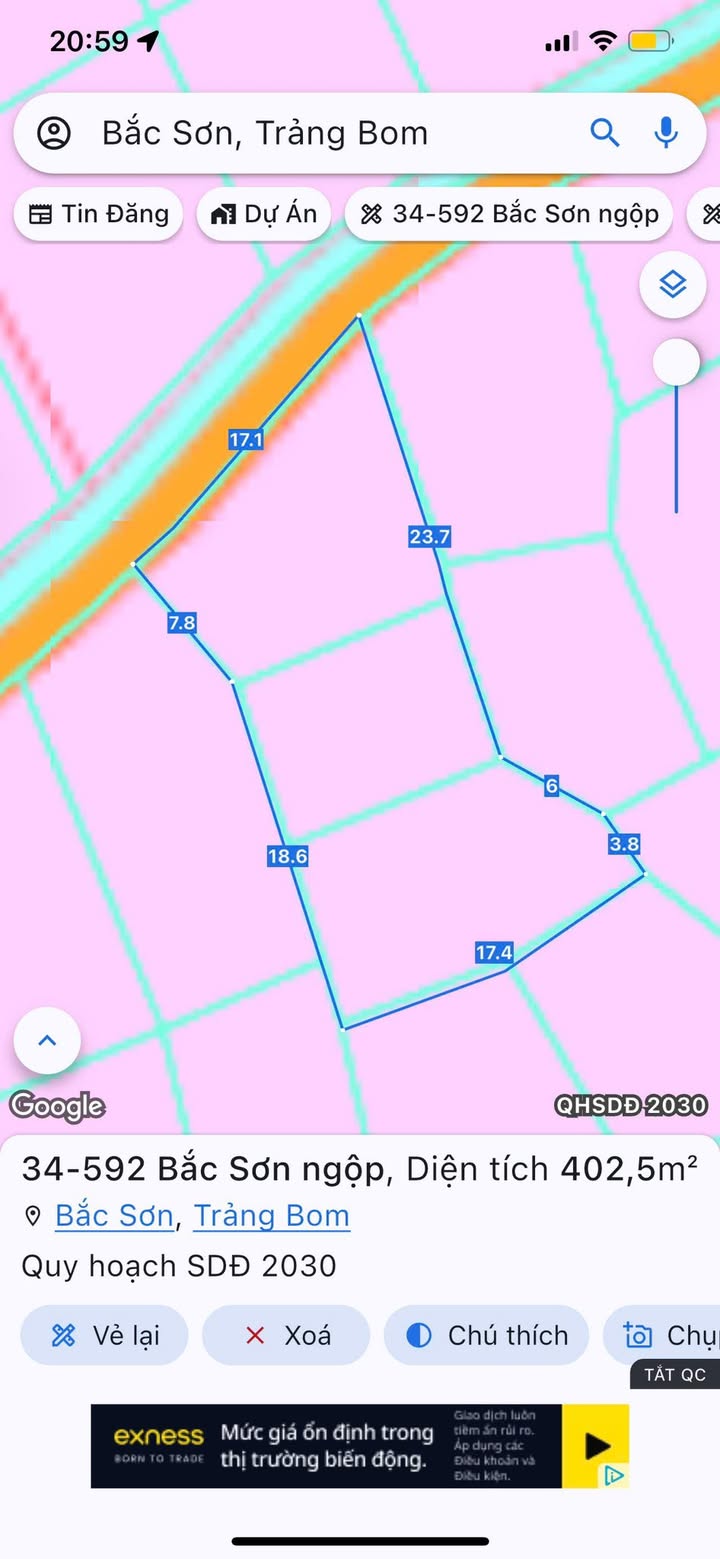 Đất nền Bắc Sơn, Trảng Bom 400m² giá 1.2 tỷ - Sổ đỏ chính chủ!