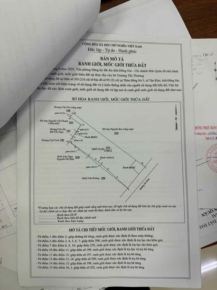 Đất nền 200m² tại Đồng Nơ, Tân Khai chỉ 1.5 tỷ - Cơ hội đầu tư sinh lời!