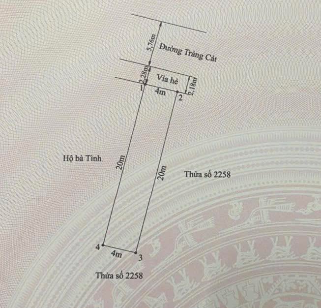 Đất nền mặt đường Tràng Cát, Hải An, 80m² giá 3.12 tỷ - Cơ hội đầu tư lý tưởng!