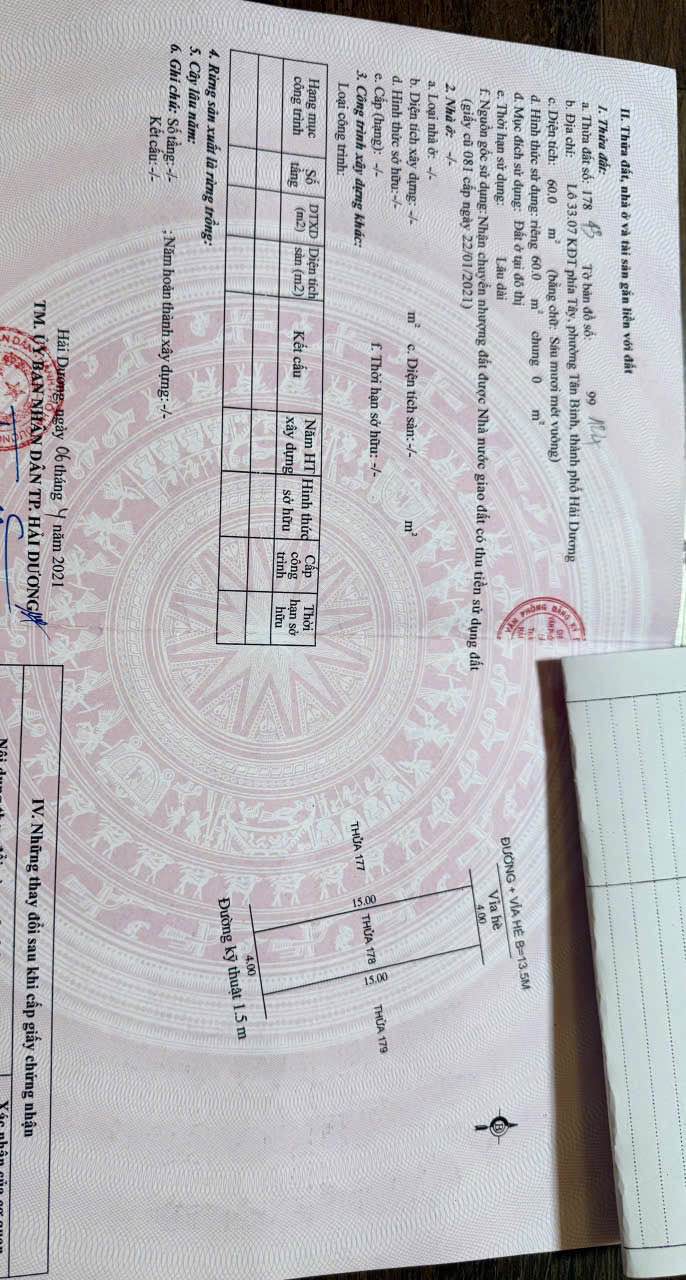 Đất nền phố Bế Văn Đàn, khu An Phú 1, 60m², giá chỉ 3 tỷ - Cơ hội đầu tư tuyệt vời!