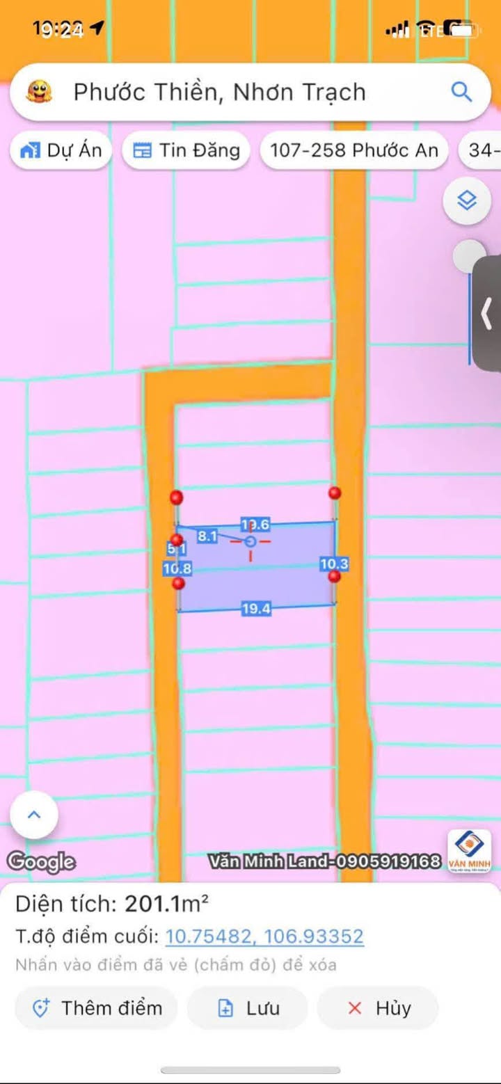 Đất nền Phước Thiền, Nhơn Trạch, 200m² giá chỉ 3 tỷ - Đầu tư sinh lời ngay!