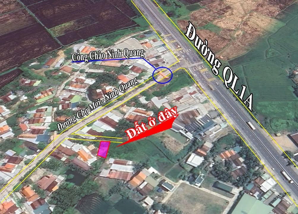 Đất Ninh Quang Ninh Hòa 176m² giá 700 triệu - Đầu tư sinh lời ngay!