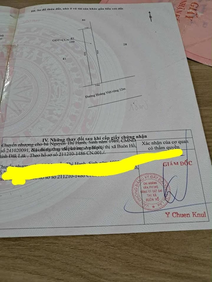 Đất nền đường Hoàng Việt, phường Đạt Hiếu 200m² giá 950 triệu - Cần bán gấp!