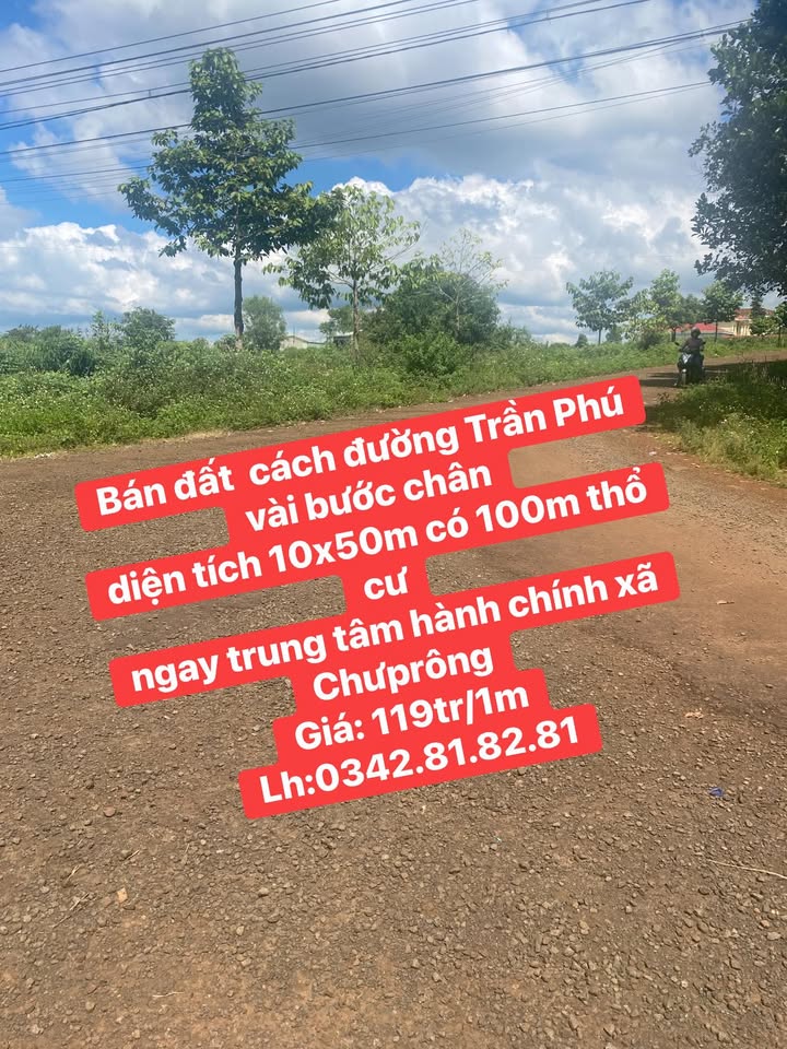 Đất thổ cư Chư Prông 500m² giá 5.95 tỷ - Vị trí đắc địa, đầu tư sinh lời!