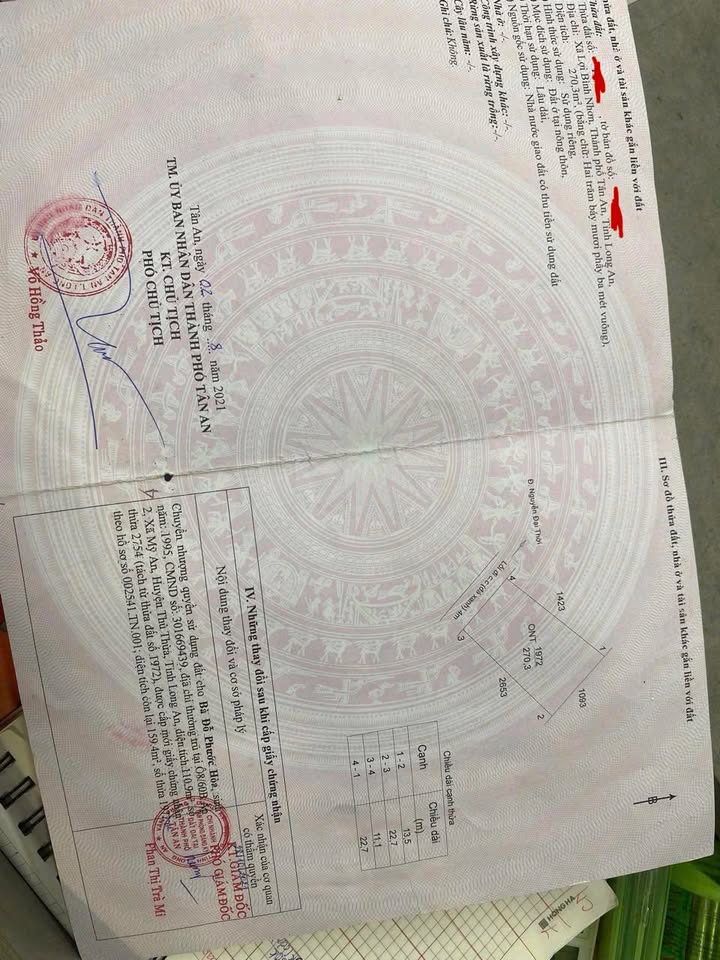 Nhà cấp 4 hẻm Nguyễn Đại Thời, Tân An 151m² giá 1.2 tỷ - Đầu tư sinh lời