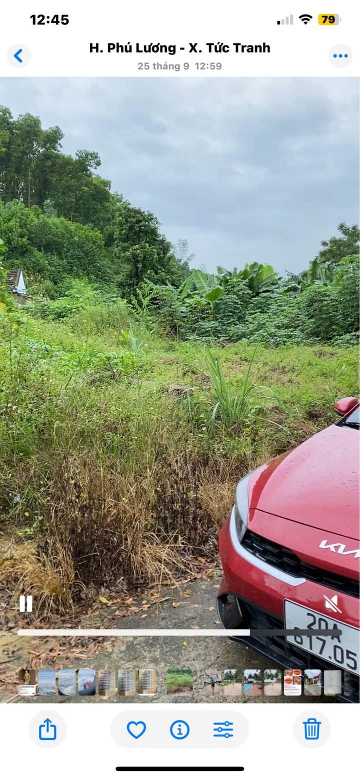 Đất nền Tức Tranh, Phú Lương 309m² giá chỉ vài trăm triệu - Sổ đỏ chính chủ!