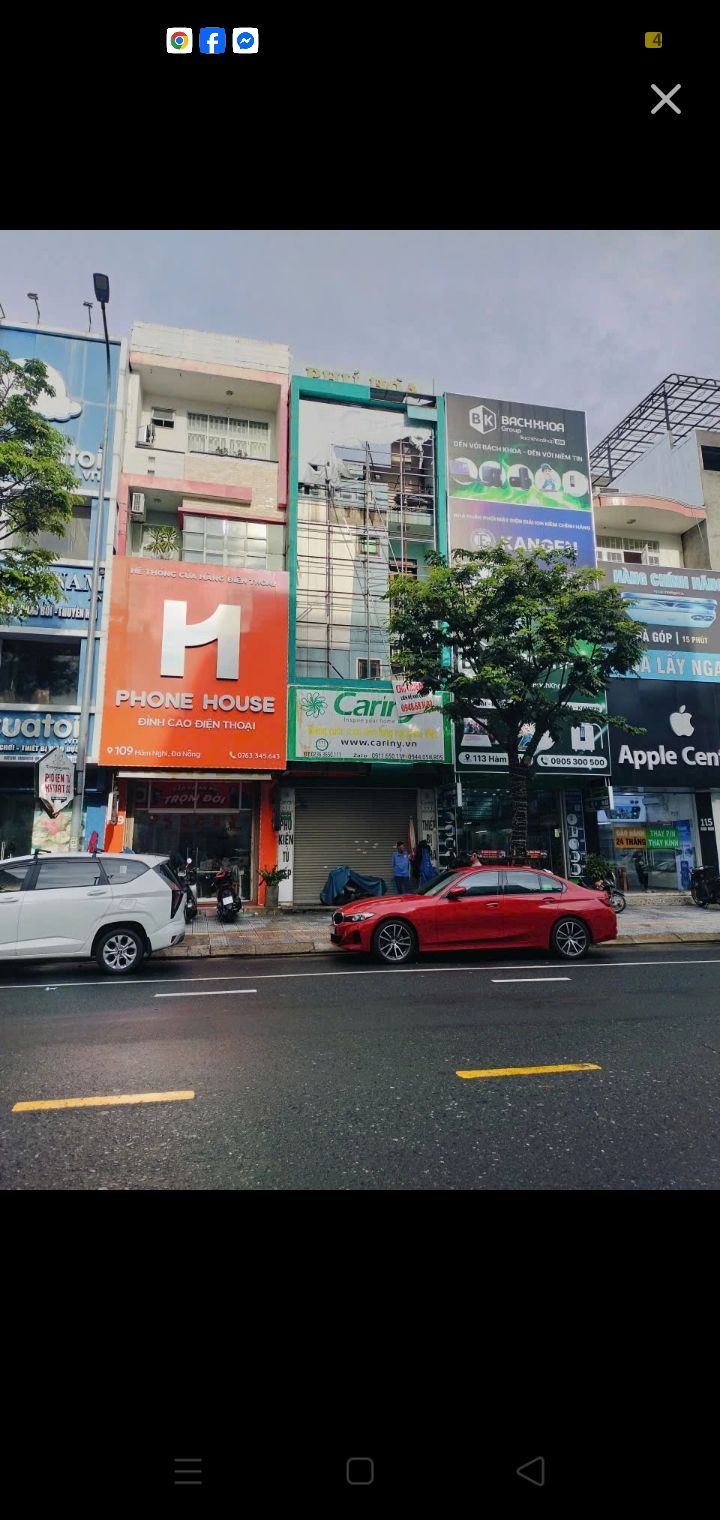 Nhà Mặt Tiền 3 Tầng Kinh Doanh Đường Hàm Nghi 60m² giá 22 tỷ - Đầu tư sinh lời ngay!