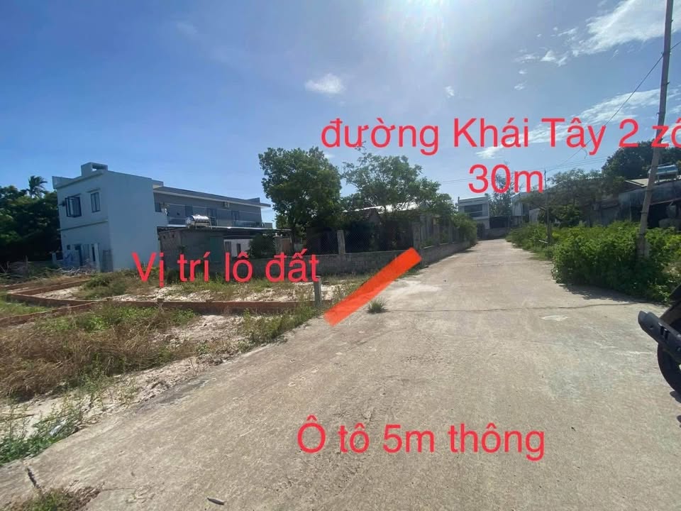 Đất kiệt ô tô Khái Tây 2 - Hòa Quý 81m² giá 2 tỷ - Cơ hội đầu tư tuyệt vời!