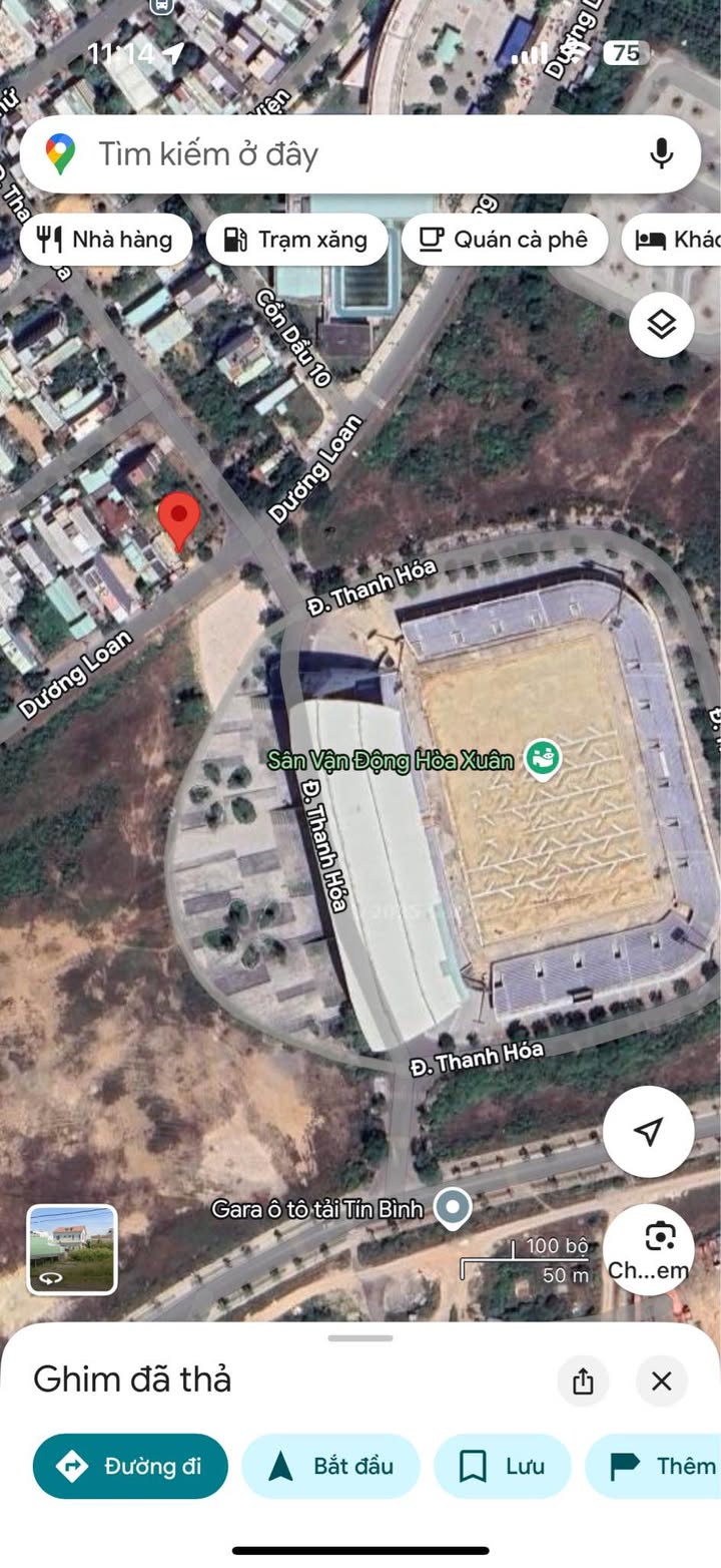 Đất nền đường Dương Loan, Hòa Xuân, Đà Nẵng 125m² giá 6.65 tỷ - Kinh doanh thuận lợi!