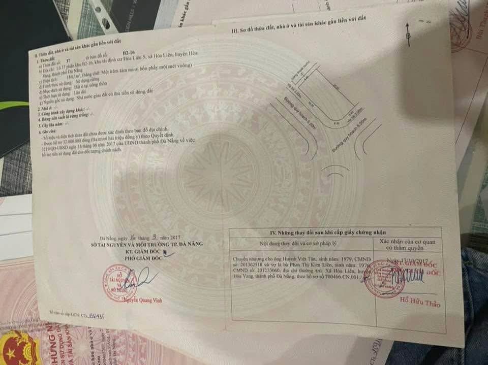 Đất góc ngã tư TĐC Hòa Liên 5, Đà Nẵng 184m² giá 6.25 tỷ - Tiềm năng đầu tư lớn!