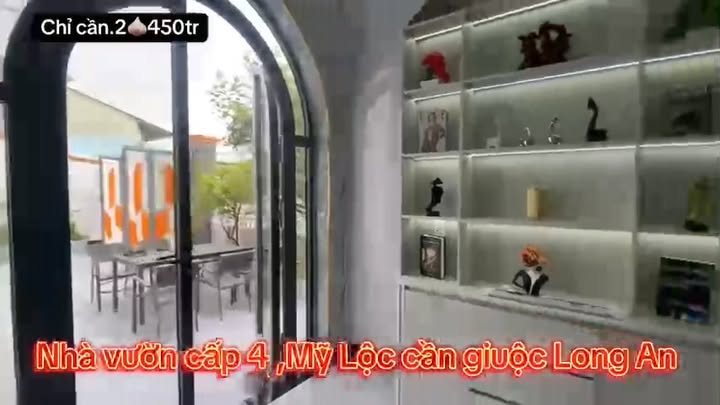 Nhà vườn cấp 4 tại Cần Giuộc 167m² giá 2.45 tỷ - Không gian sống lý tưởng!