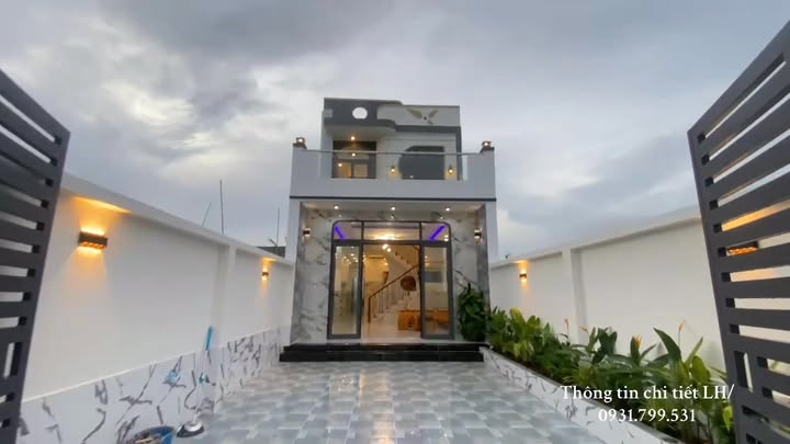 Nhà 1 trệt 1 lầu Gò Công 150m² giá 2.55 tỷ - Tiện nghi đầy đủ, xem ngay!